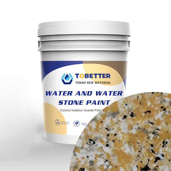 Cat Batu Imitasi Palsu Cat Waterproofing Untuk Dinding Eksterior Mirip Dengan Dulux